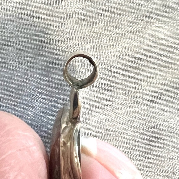 Sterling Silver Rhodochrosite Pendant - Picture 5 of 6